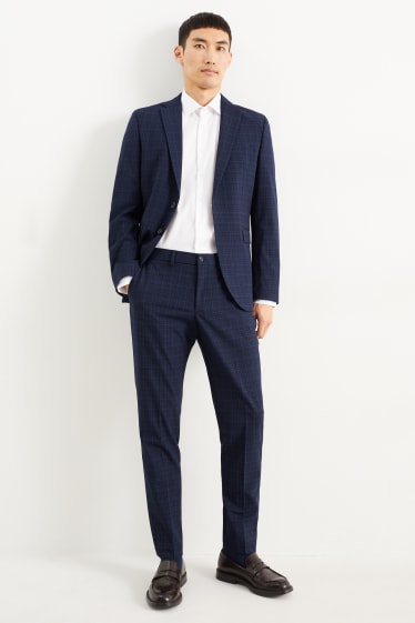 Herren - Baukasten-Sakko - Slim Fit - Flex - Stretch - dunkelblau
