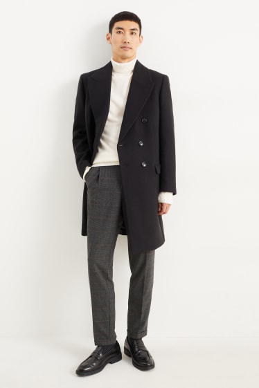 Herren - Chino - Tapered Fit - dunkelgrau