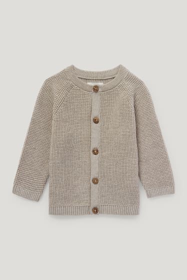 Baby Boys - Baby-Outfit - 3 teilig - hellbraun