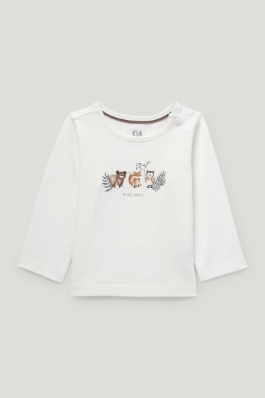 Baby Boys - Baby-Outfit - 3 teilig - hellbraun