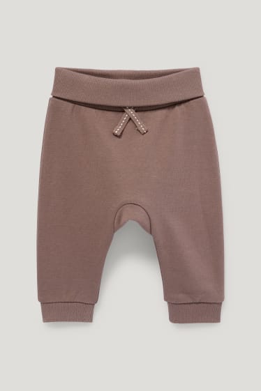 Baby Boys - Baby-Outfit - 3 teilig - hellbraun