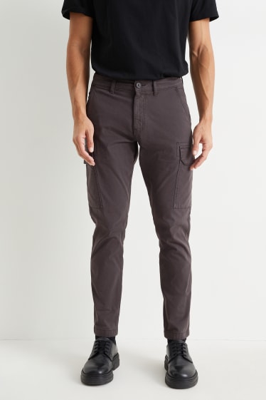 Herren - Cargohose - dunkelgrau