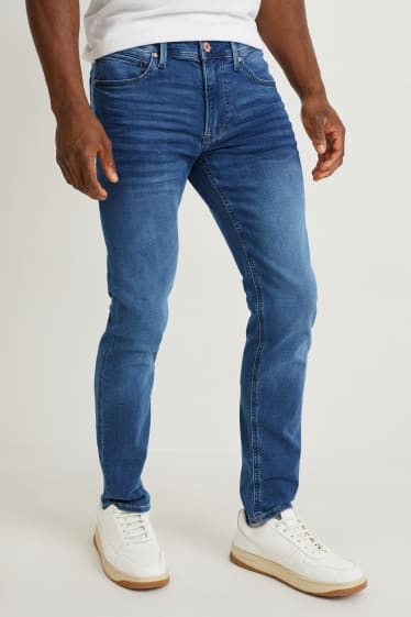 Men - Skinny jeans - flex jog denim - LYCRA® - denim-blue