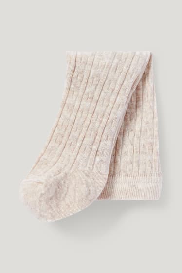 Exklusiv Online - Baby-Outfit - 2 teilig - beige