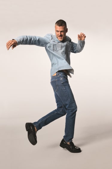 Men - Slim jeans - LYCRA® - denim-blue