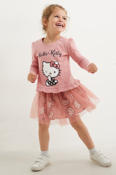 Toddler Girls - Hello Kitty - Langarmshirt - rosa
