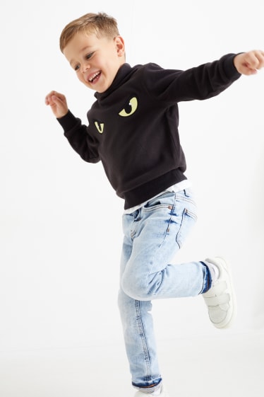 Toddler Boys - Fleece-Hoodie - schwarz