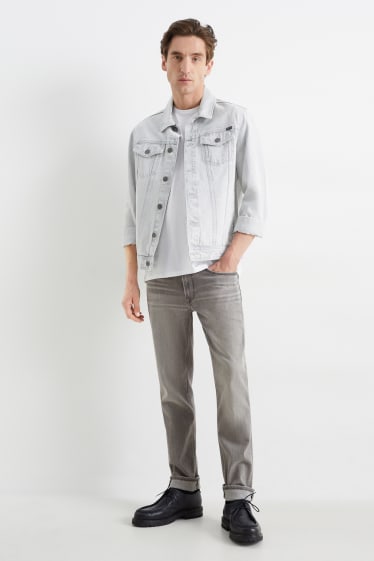 Heren - Slim jeans - jeanslichtgrijs