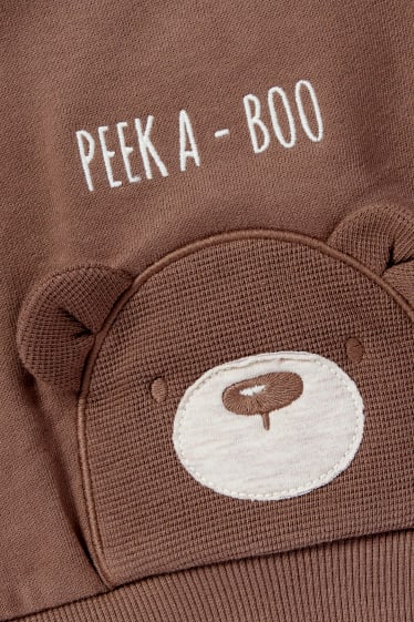 Exklusiv Online - Multipack 3er - Baby-Sweatshirt - hellbeige