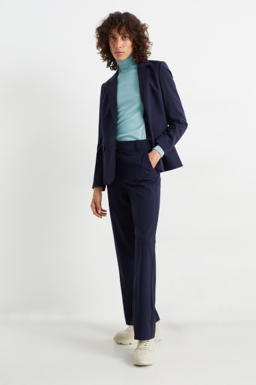 Damen - Basic-Merino-Rollkragenpullover - mintgrün
