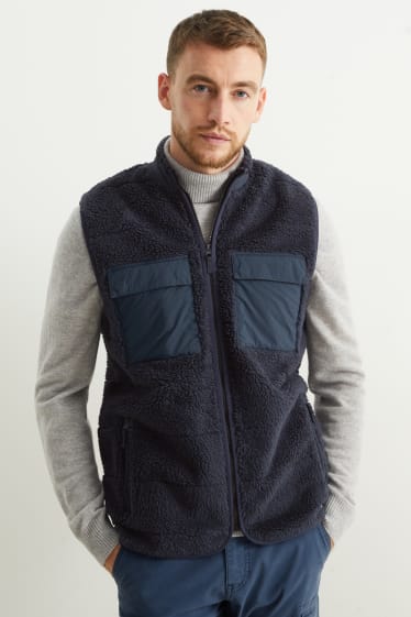 Herren - Teddy-Weste - THERMOLITE® - dunkelblau