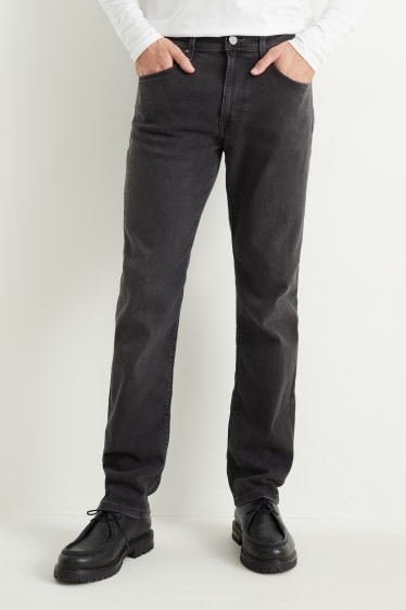 Men - Slim jeans - denim-dark gray