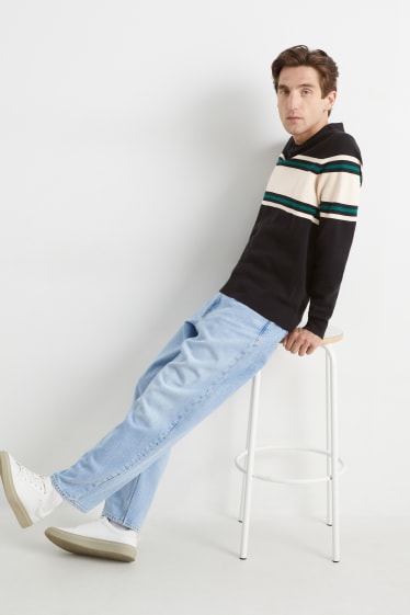 Herren - Feinstrick-Pullover - schwarz