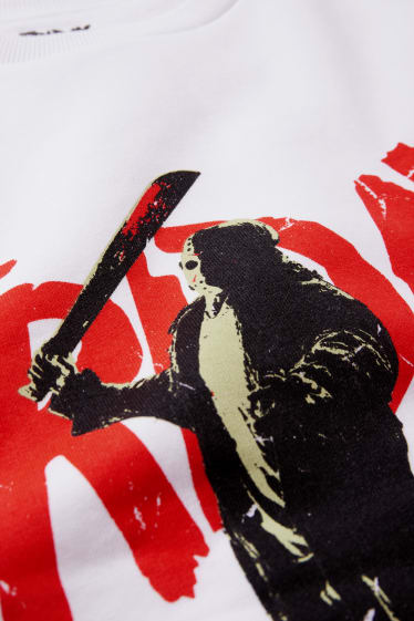 Clockhouse Boys - Sweatshirt - Friday the 13th - wit