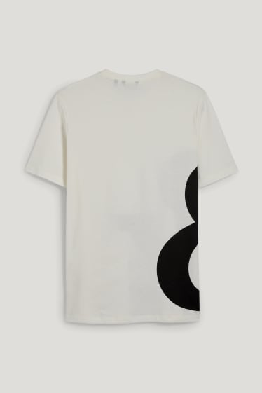 Herren - T-Shirt - cremeweiß