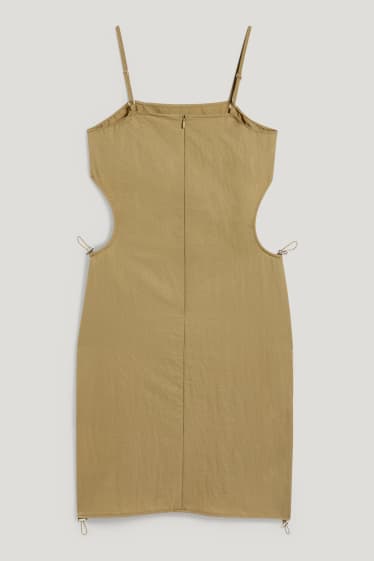Clockhouse Girls - CLOCKHOUSE - Figurbetontes Kleid - hellbraun
