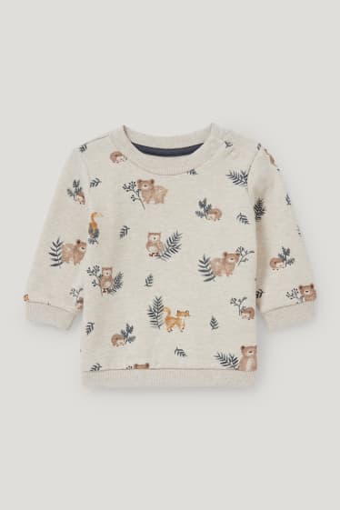 Baby Boys - Baby-Outfit - 3 teilig - grau