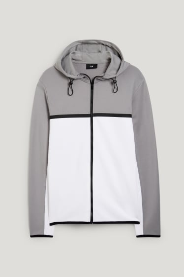 Clockhouse Boys - Sweatjacke mit Kapuze - grau