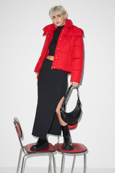 Clockhouse Girls - CLOCKHOUSE - Steppjacke mit Kapuze - hellrot