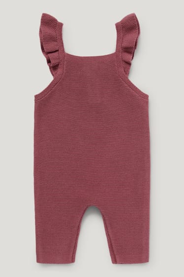 Exklusiv Online - Baby-Outfit - 2 teilig - dunkelrosa