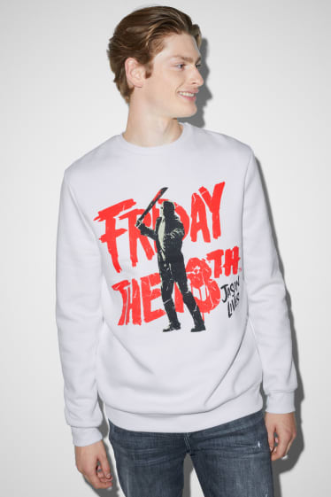 Clockhouse Boys - Sweatshirt - Friday the 13th - wit
