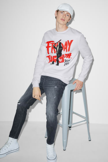 Clockhouse Boys - Sweatshirt - Friday the 13th - wit