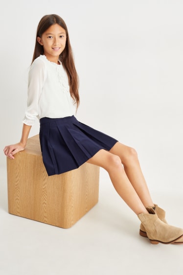 Kids Girls - Chiffon-Bluse - weiß