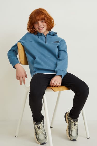 Kids Boys - Hoodie - petrol
