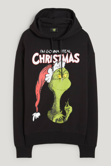 Clockhouse Boys - Weihnachts-Hoodie - Der Grinch - schwarz