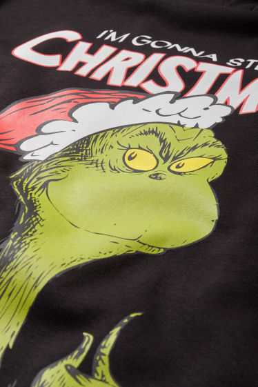Clockhouse Boys - Weihnachts-Hoodie - Der Grinch - schwarz