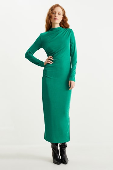 Damen - Bodycon Kleid - grün