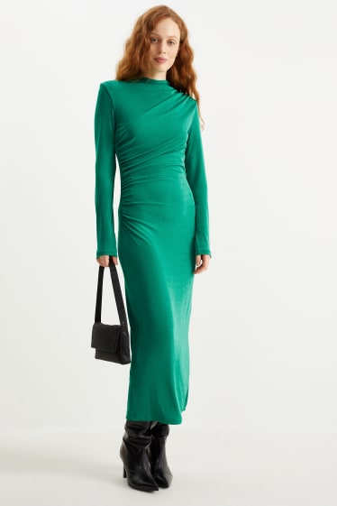 Damen - Bodycon Kleid - grün