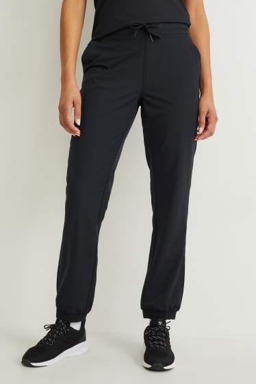 Donna - Pantaloni sportivi - 4 Way Stretch - nero