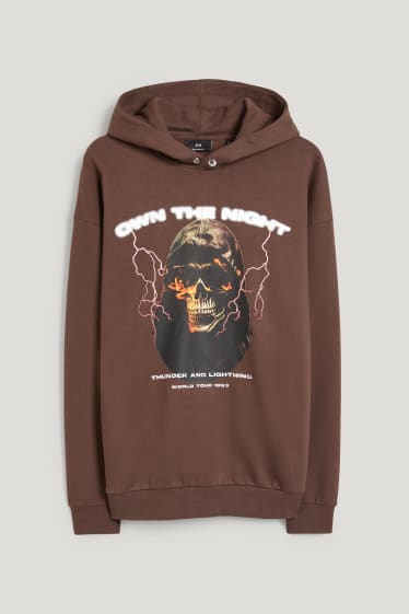 Clockhouse Boys - Hoodie - dunkelbraun
