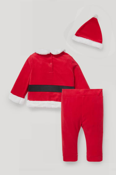 Baby Boys - Baby Christmas outfit - 3 piece - red