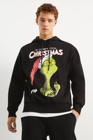 Clockhouse Boys - Weihnachts-Hoodie - Der Grinch - schwarz