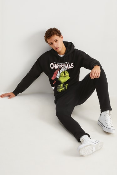 Clockhouse Boys - Weihnachts-Hoodie - Der Grinch - schwarz