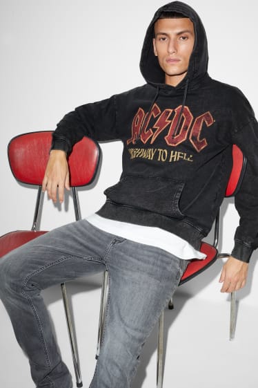 Clockhouse Boys - Hoodie - AC/DC - dunkelgrau