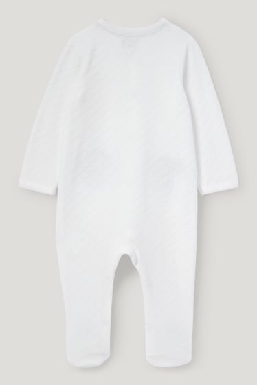 Baby Girls - Winnie de Poeh - babypyjama voor kerst - wit