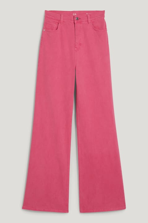 Loose fit jeans - vita alta - LYCRA