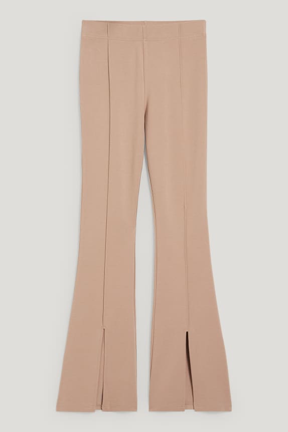 c-and-a.com | Broek van jersey - flared