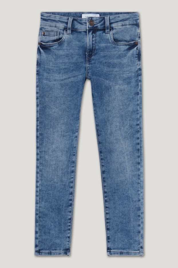 Niños - Slim jeans - algodón orgánico - vaqueros - azul