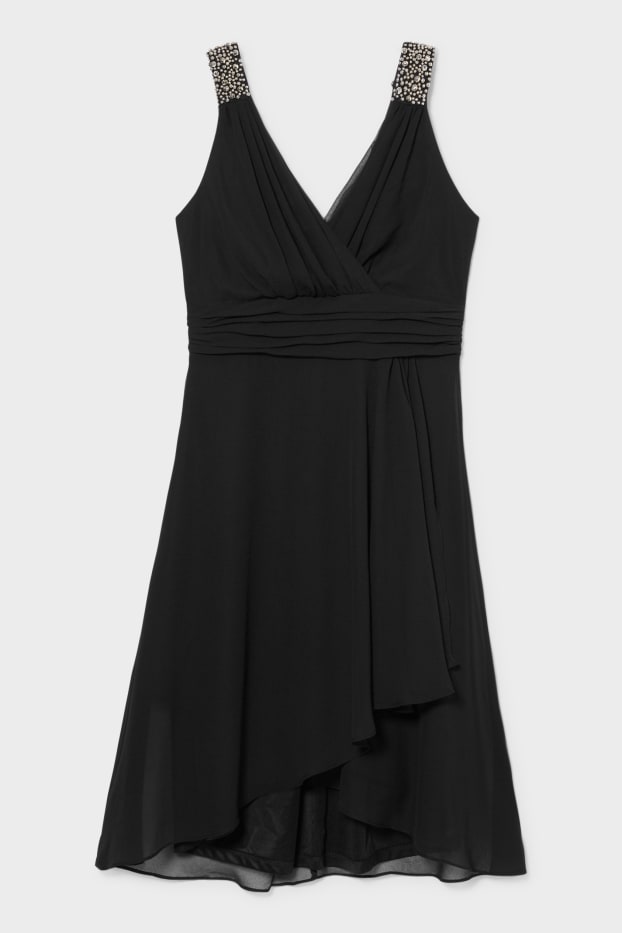 Femmes - Robe Fit & Flare - festive - noir