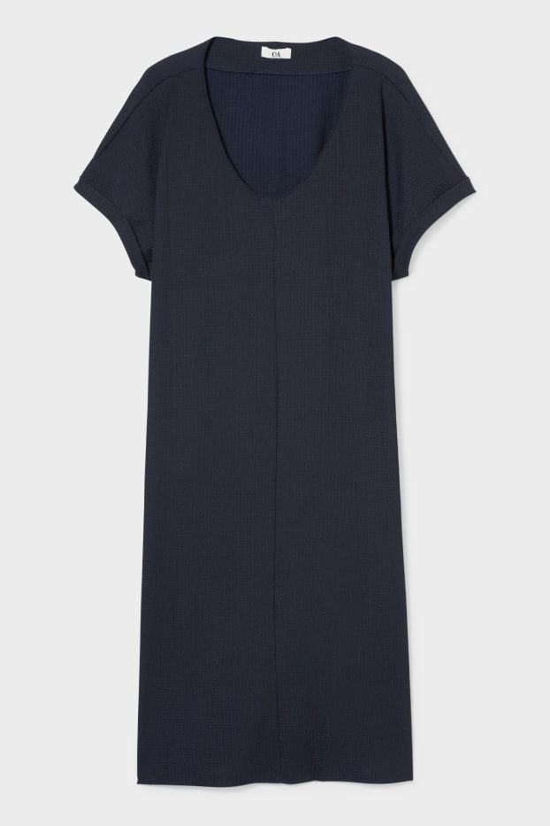 Damen - Kleid - recycelt - dunkelblau