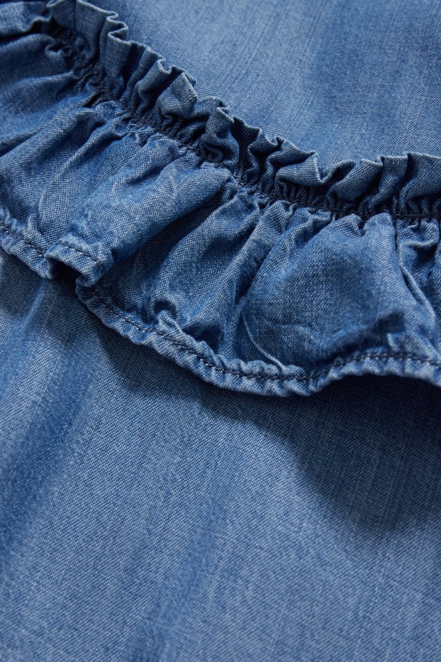 Donna - Vestito di jeans - Tencel™ - jeans blu