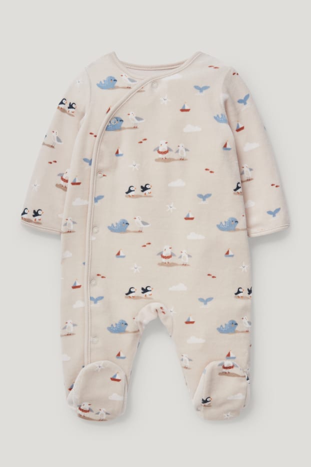 Bebés niños - Pijama para bebé - beis jaspeado
