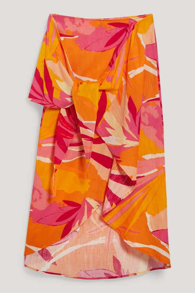 Dames - Pareo - oranje