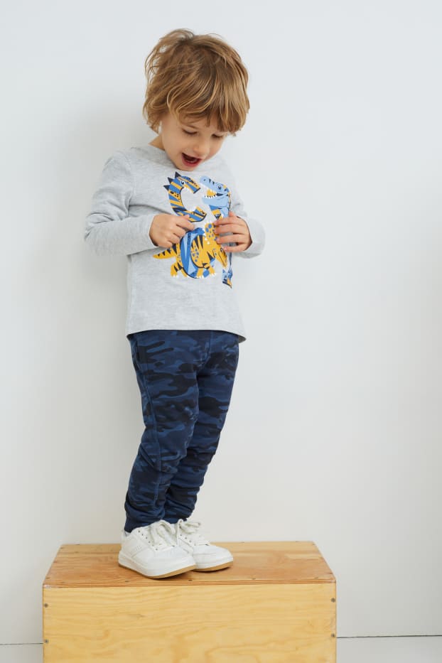 Toddler Boys - Multipack 3er - Jogginghose - dunkelgr&uuml;n / dunkelblau