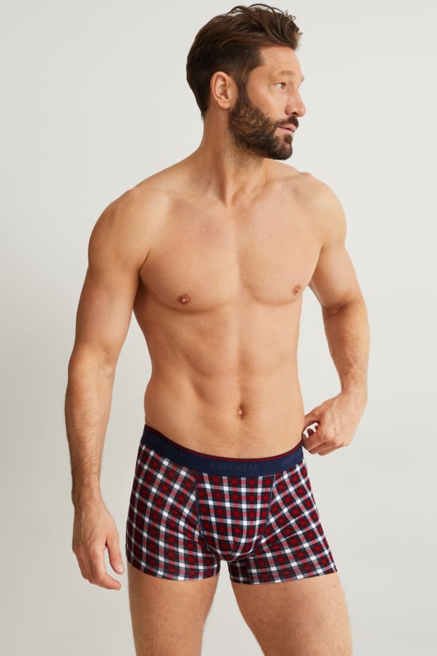 Herren - Multipack 3er - Trunks - dunkelblau