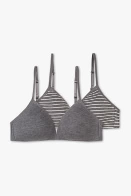 Multipack of 2 - non-wired bra - padded